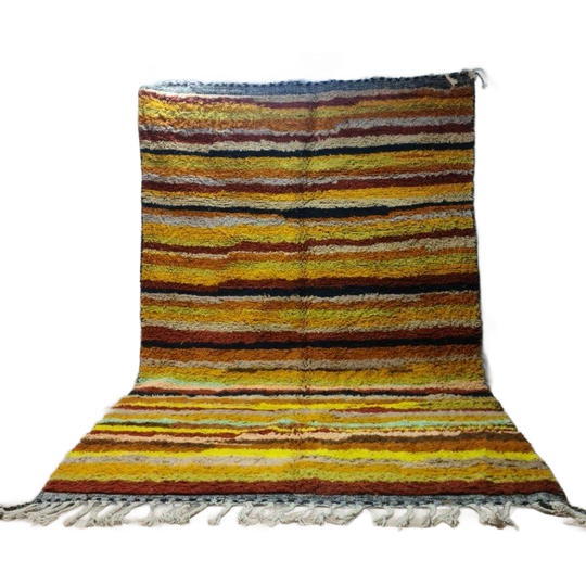Authentiek Marokkaans Berber Beni Ourain Tapijt 300X200 Cm - 100% Wol, Handgemaakt 1