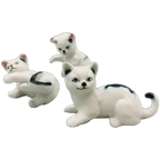 Decoratie Set Katjes Bone China 3 Stuks thumbnail 1