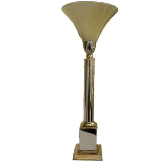 Uplight Tafellamp Maison Jansen 1970 Frans 1