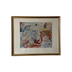James Ensor Reproductie #1384. Still Life With Masks. Print In Mooie Lijst thumbnail 1
