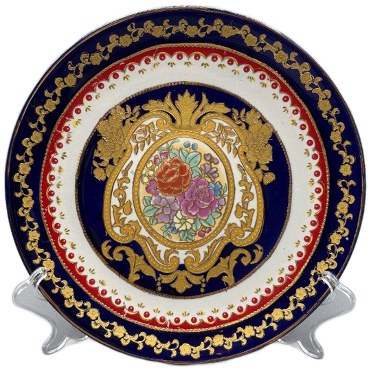 Chinees Sierbord Kobalt 1