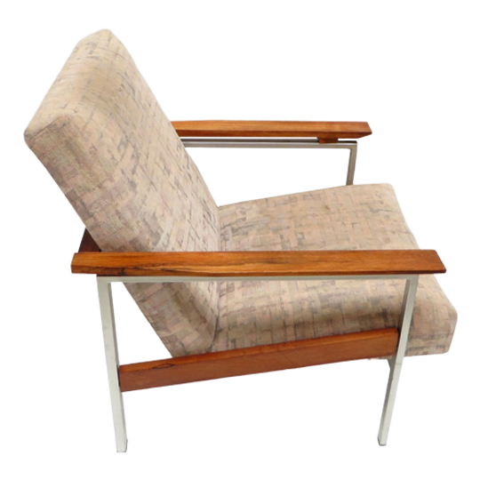 Vintage Palissander Design Fauteuil Van Topform 1