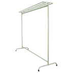 Industrieel Groen Kledingrek/Kapstok Metaal Oudgroen thumbnail 1
