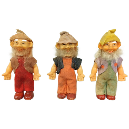 3 Popjes Dwergen / Kabouters 1