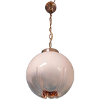 Vintage Murano Mazzega Hanglamp Plafondlamp Lamp Italië thumbnail 1
