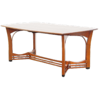 Zeer Mooie 4 Tot 6 Persoons Art Nouveau Design Eetkamertafel Van Schuitema Met Prachtige Details