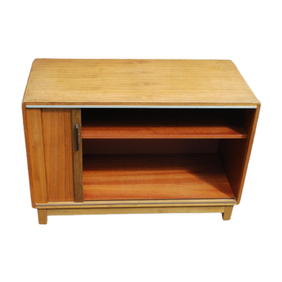 Teak Roldeurkast Vintage