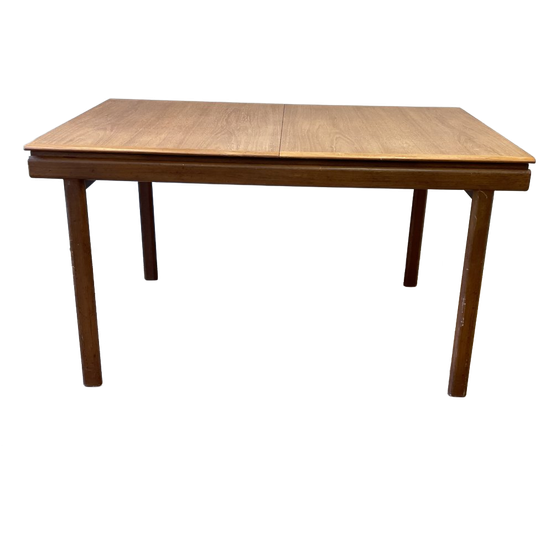 Eettafel | Teak | Jaren 60 | Verlengbaar 1