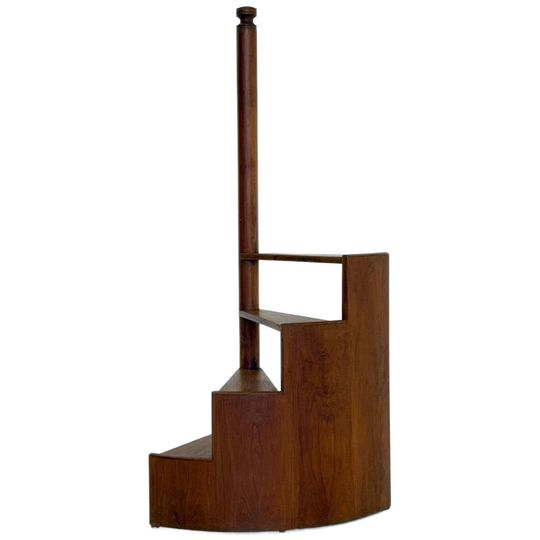 Vintage Teak Bibliotheektrap Van Franco Albini 1