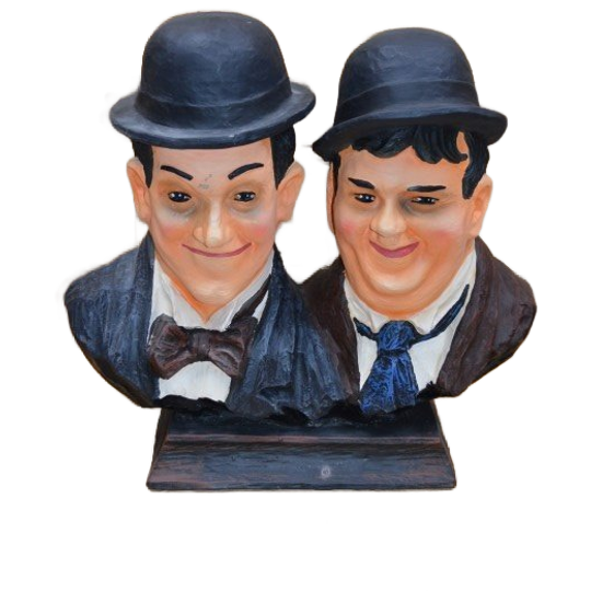 Decoratief Beeld Van Laurel En Hardy – Komisch Duo Uit Polyester 1
