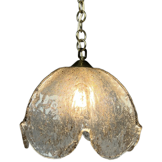 Vintage Rookglazen Hanglamp, Kaiser Leuchten, Duitsland 1960's / 1970's 1