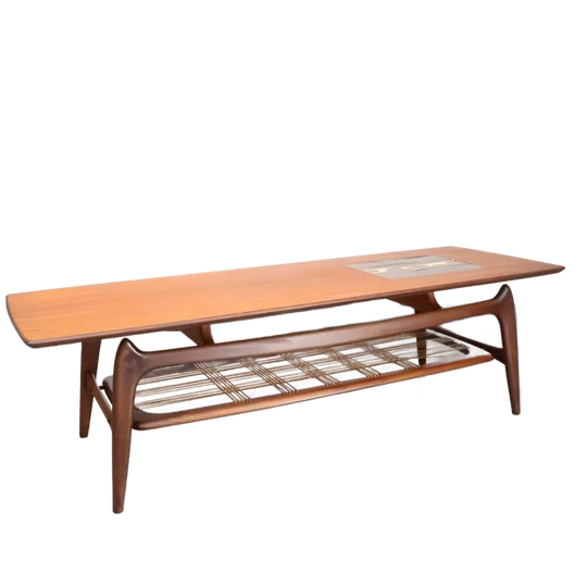 Salontafel | Teak | Louis Van Teeffelen | Webe | Vintage 1