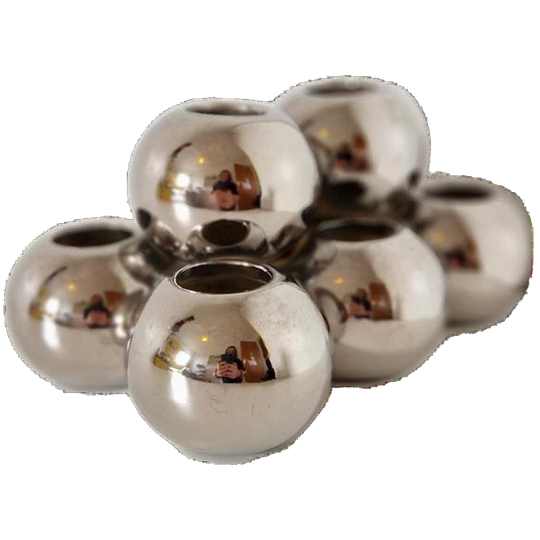 Metallic Bollen Vaas Tulpenvaasje Atomic Stijl Vaasje 1