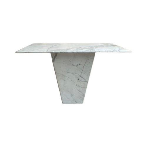 Vintage Carrara Marmeren Sidetable