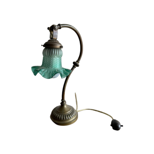 Art Deco Table Messing Lamp 1