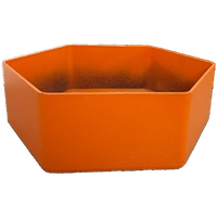 Oranje Kunststof Bloembak Plantenbak
