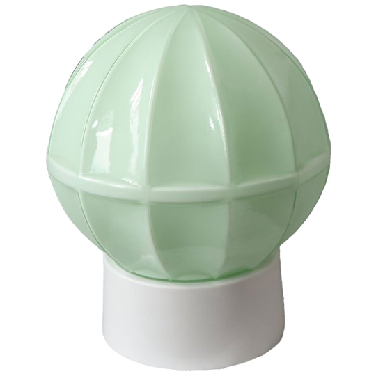 Vintage Plafonnière Thabur Pastel Groen, Jaren '30 1