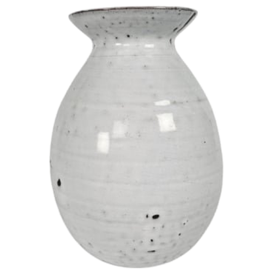 Mobach - Wit/bruin Glazuur - Utrecht - 2e Helft 20e Eeuw 1