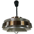 Herda Plafond- Design Ringlamp ((scandinavische Stijl) Jaren 60-70 (verstelbaar In Hoogte) thumbnail 1