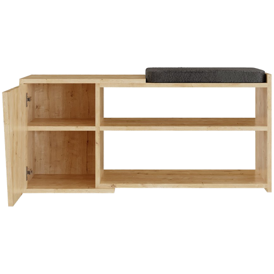 Evila Originals | Fiona Schoenenkast Met Houtfineer 1