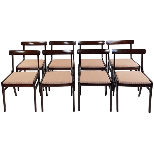 8 Tot 20 Vintage Stoelen Ole Wanscher Danish Dining Chairs 1