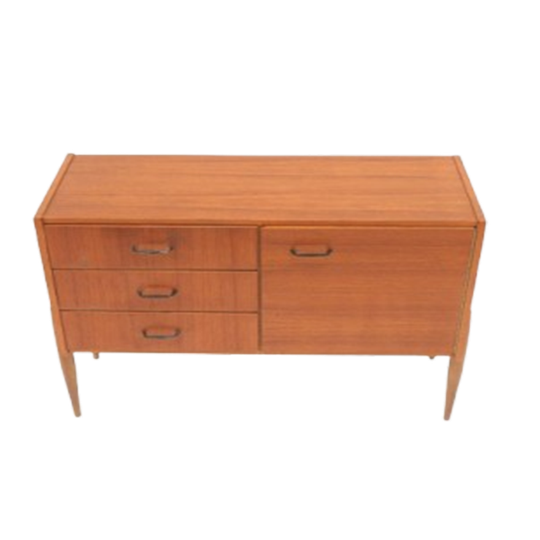 Vintage Dressoir Met Lades En Deur Gemaakt In De Jaren ’60 1