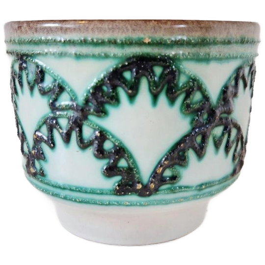 Strehla Vintage Bloempot Retro Pot 1