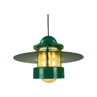 1 Of 20 Louis Poulsen Green Pendant Light Orbiter Xl By Jens Møller Jensen, 1963