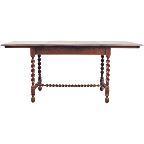 Jacobean Vol Grenen Tafel Barley Twist Eettafel 1920 Engels