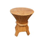 Mcguire Regency Wheat Sheaf Table thumbnail 1