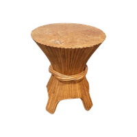 McGuire Regency Wheat Sheaf Table