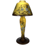 Art Nouveau Tafellamp In Gallé Stijl, Eind 20e Eeuw. thumbnail 1