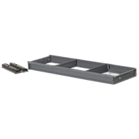 Kinnarps Uittrekframe, Grijs, 120 Cm, Geschikt Voor Folio En A4