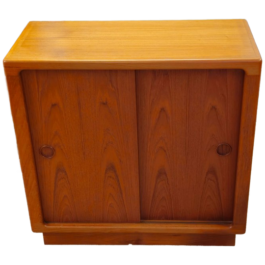 Silkeborg Deense Schuifdeurkast Kast Kastje Vintage 1