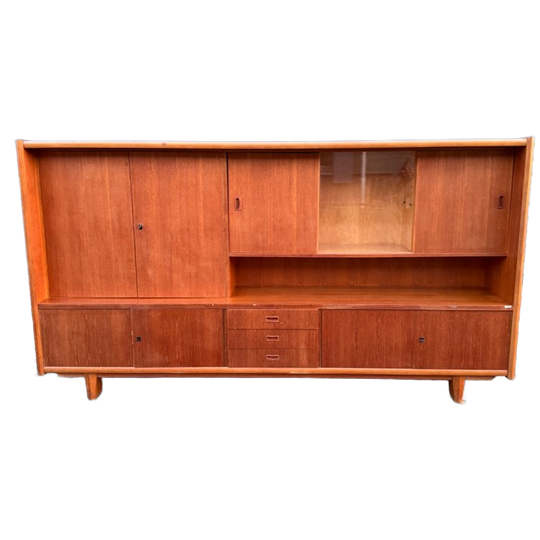 Groot Vintage Highboard - Jaren ‘60 1