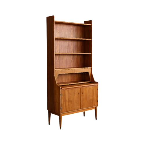 Vintage Secretaire | Wandkast | Jaren 60 | Treman