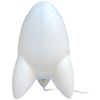 Retro Glazen Rocket Lamp Jumbolight