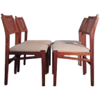 4 Vintage Topform Eetkamerstoelen. thumbnail 1