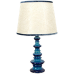 Blauw Keramieken Lamp thumbnail 1
