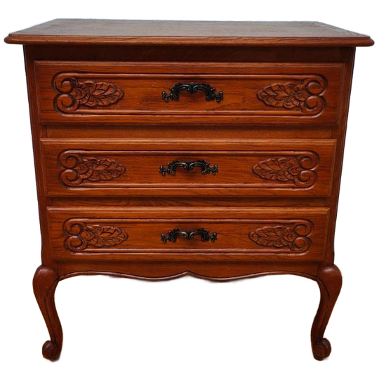 Vintage Queen Ann Ladekastje, Dressoir, Ladekast 013 1