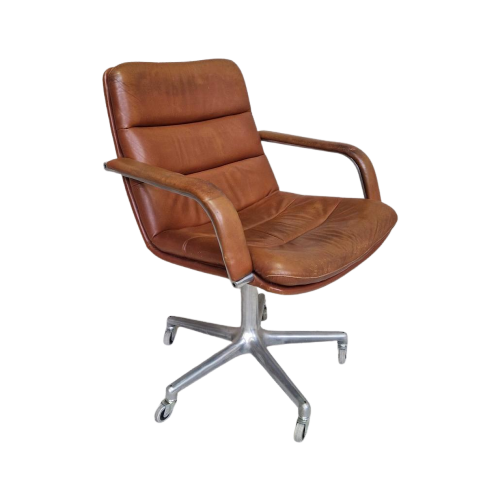 Vintage Bureaustoel Leren Artifort Deskchair