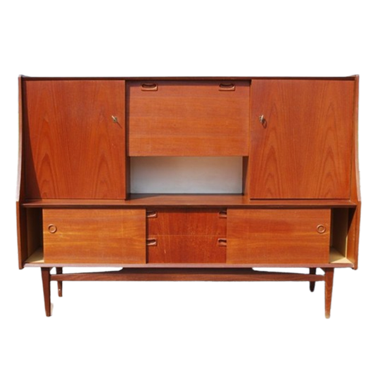 Vintage Teak Kast 1