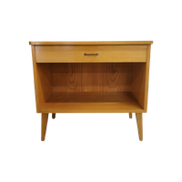 Licht Vintage Zweedse Jaren 50-60 Wandkast Wandmeubel