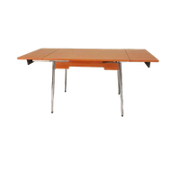 Vintage Formica Uitschuifbare Eettafel