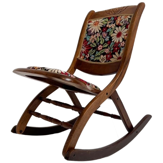 Vintage Engelse Schommelstoel, 1960's 1
