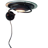 Vintage Postmoderne Steinhauer Ufo Wandlamp Design