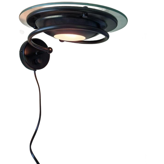 Vintage Postmoderne Steinhauer Ufo Wandlamp Design 1