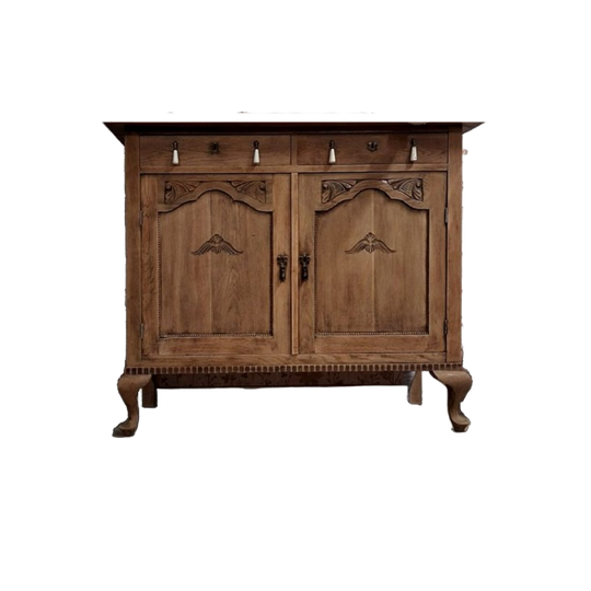 Vintage Sierlijke Commode Dressoir Hout “lenn” 1