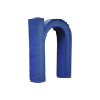Qd34 – Aluminium -metalen – Letter N thumbnail 1