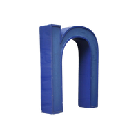 Qd34 – Aluminium -metalen – Letter N